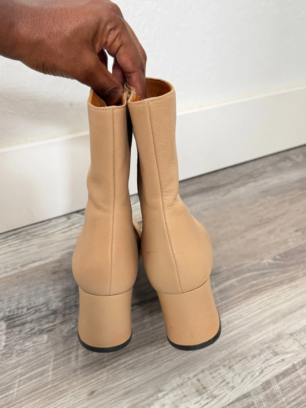 Chie Mihara Leather Ankle Boots - Picture 4 of 9